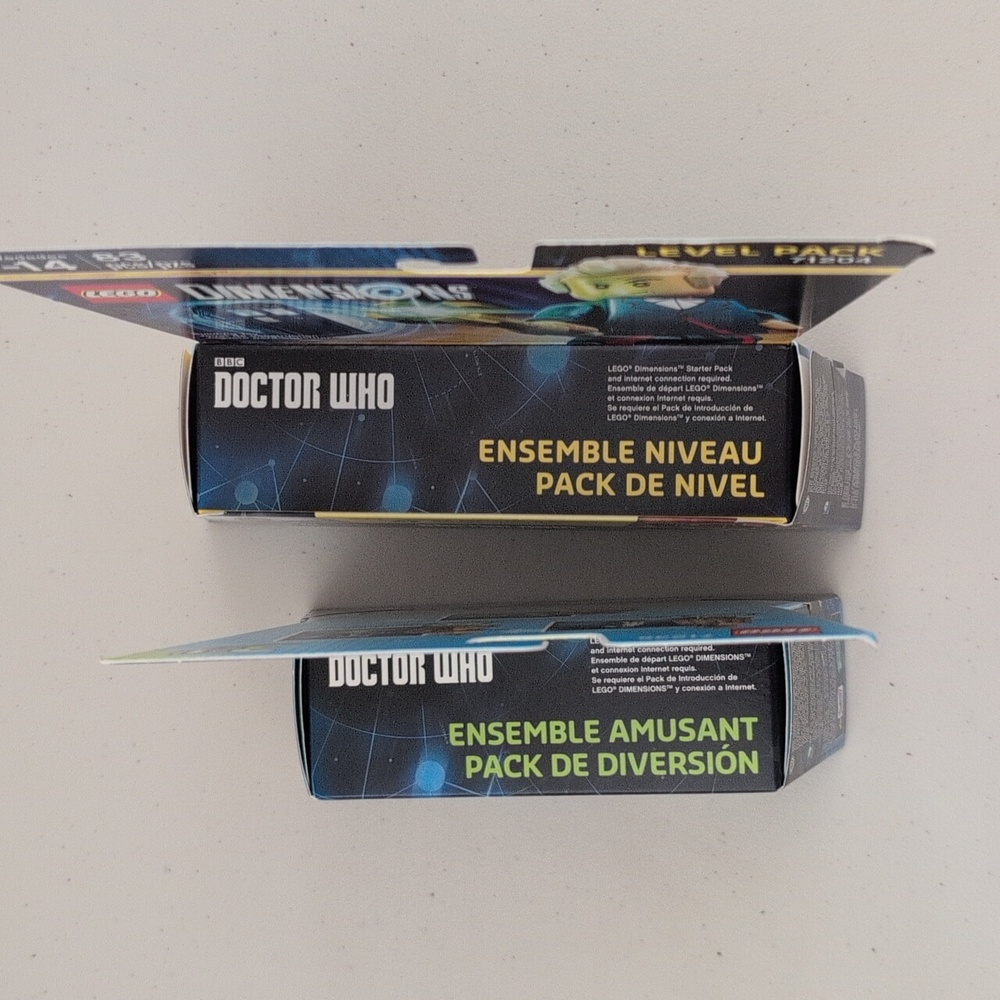 NEW IN BOX - LEGO Dimensions Doctor Who Level Pack 71204 and Fun Pack 71238 - Picture 8 of 8